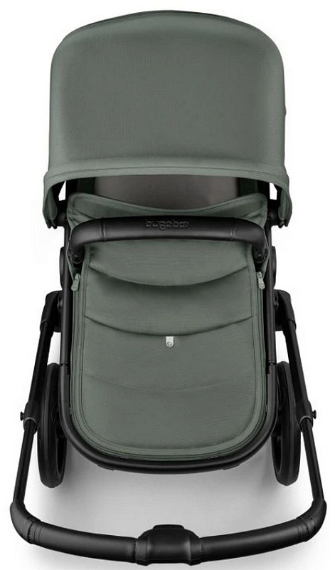 Bugaboo Fox5 Renew коляска 2 в 1 Black/ Forest Green/Forest Green complete - фото  7