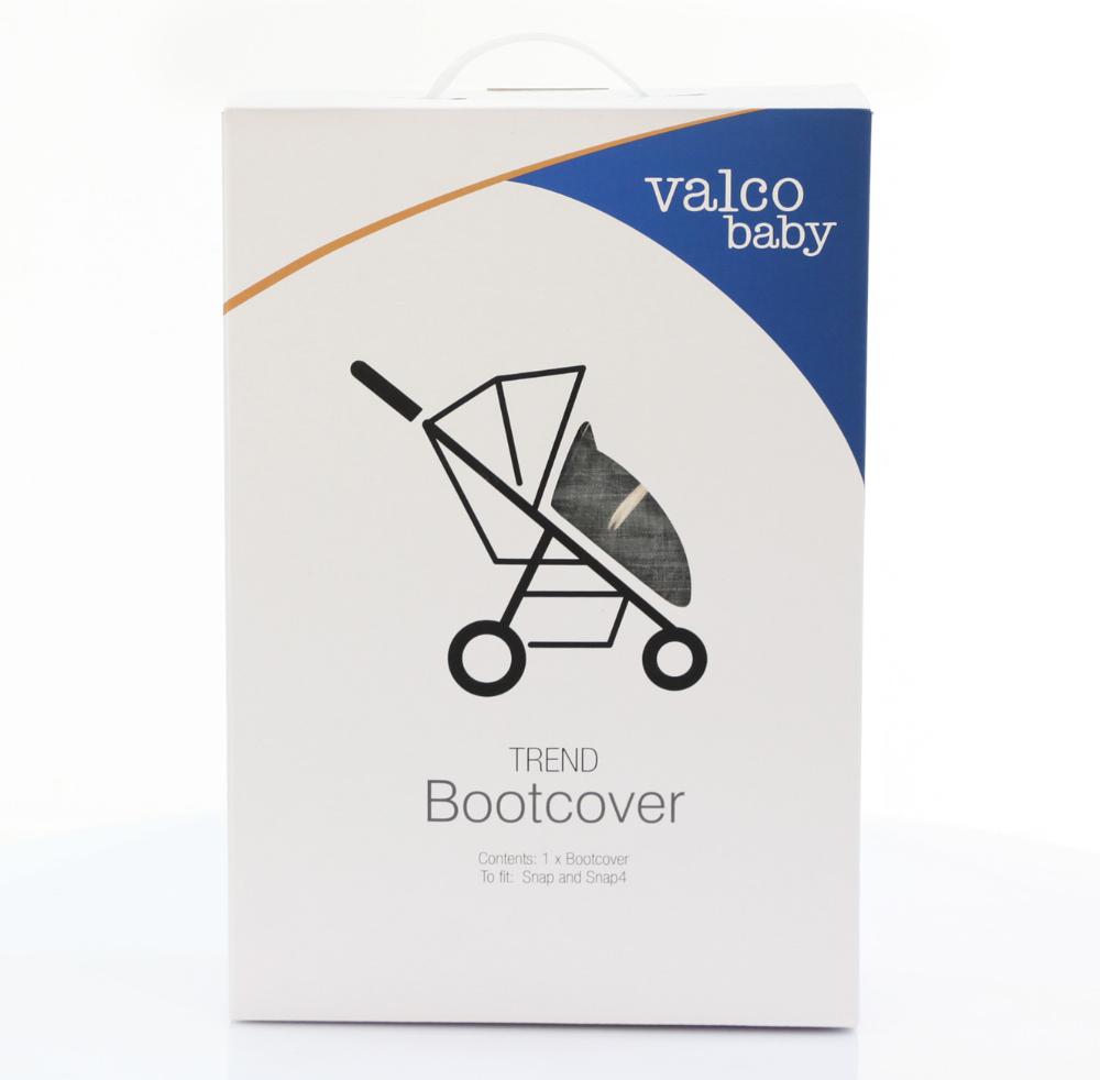 Valco Baby Муфта для ног Boot Cover Snap, Snap 4 Trend / Grey Marle