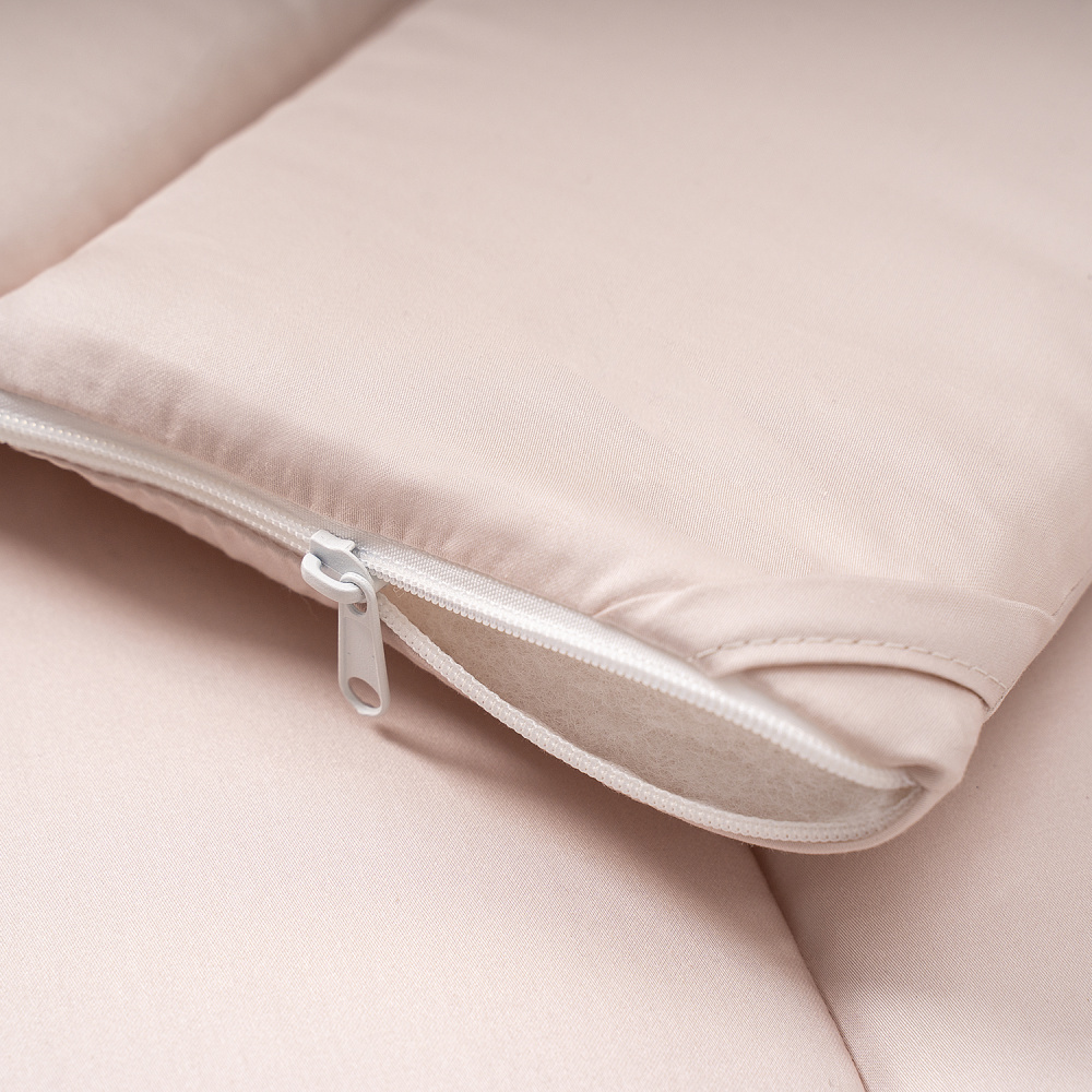 Perina защита для детской кроватки (фенс-бортик) "Sateen Collection" (бежевый) - фото  4