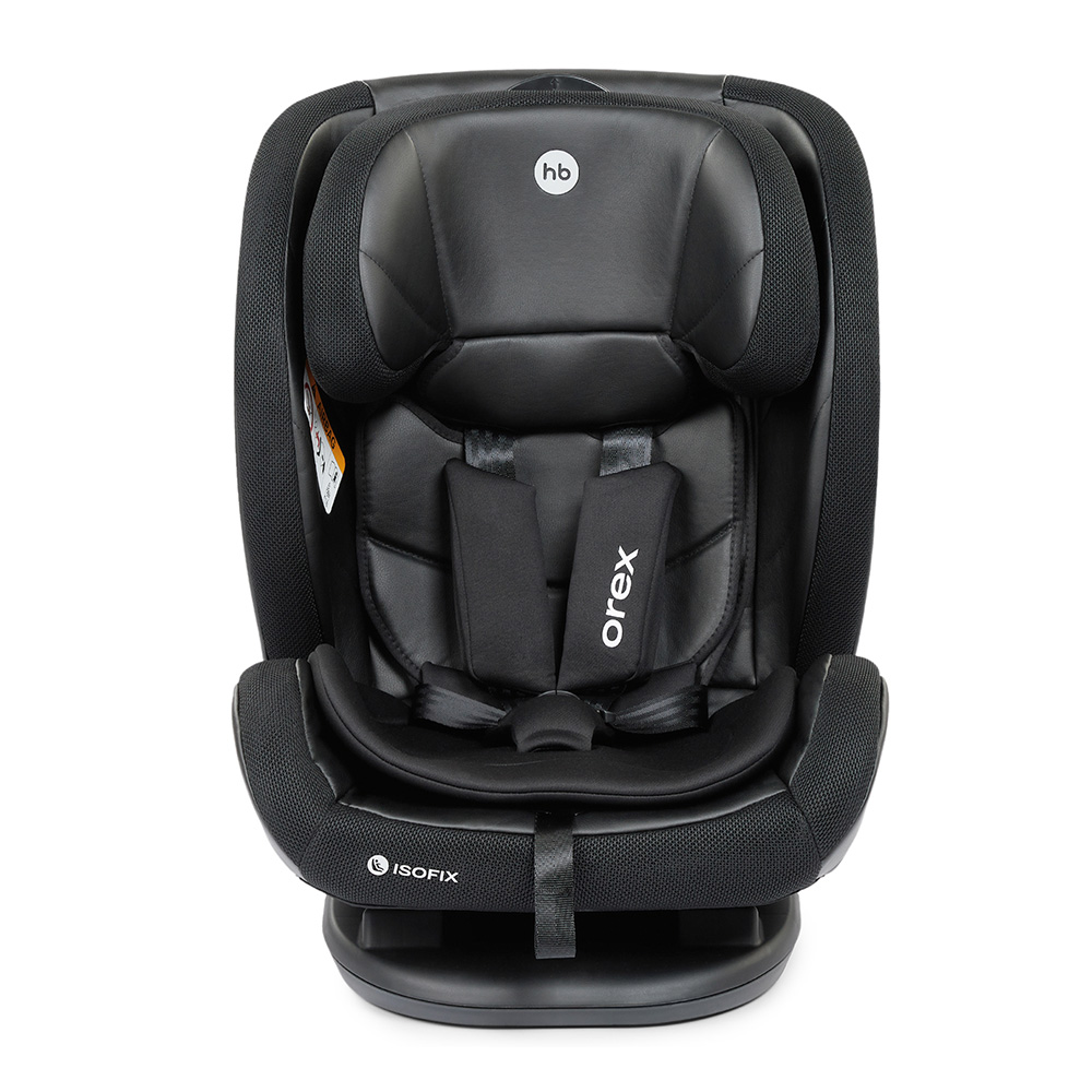 Happy Baby автокресло 0+ OREX black (0-12 лет, до 36 кг) - фото  3
