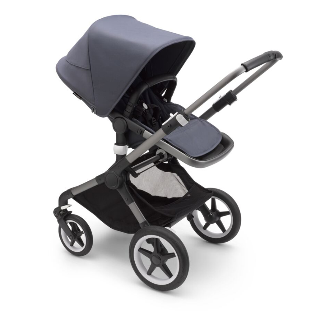 Bugaboo Fox3 коляска 2 в 1 Graphite/ Stormy Blue/ Stormy Blue complete - фото  4