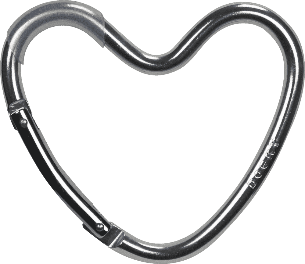 Xplorys    Dooky Heart Hook - Silver -   1