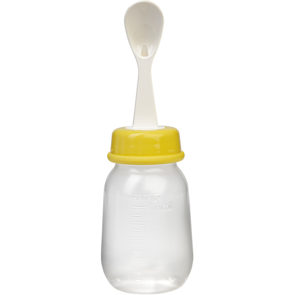 Pigeon бутылочка с ложкой 120 мл - фото  2