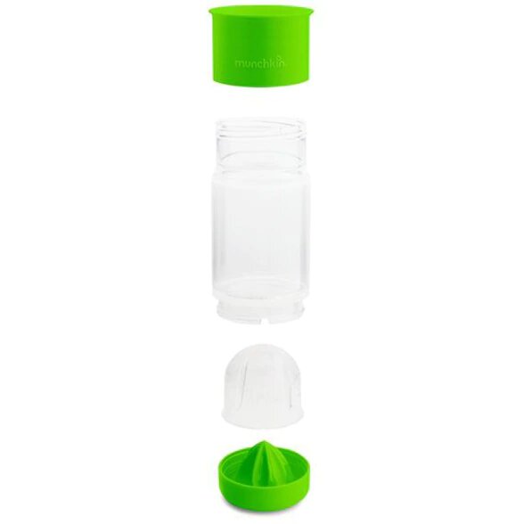 Munchkin поильник MIRACLE® 360°  для фруктовой воды с инфузером 414мл. Зеленый от 4 лет