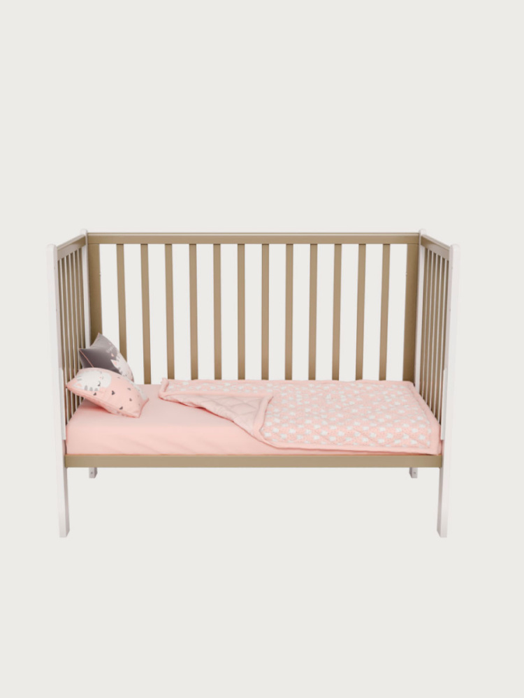 OLANT кровать с маятником Блисс (Bliss) кашемир/белый - фото  12