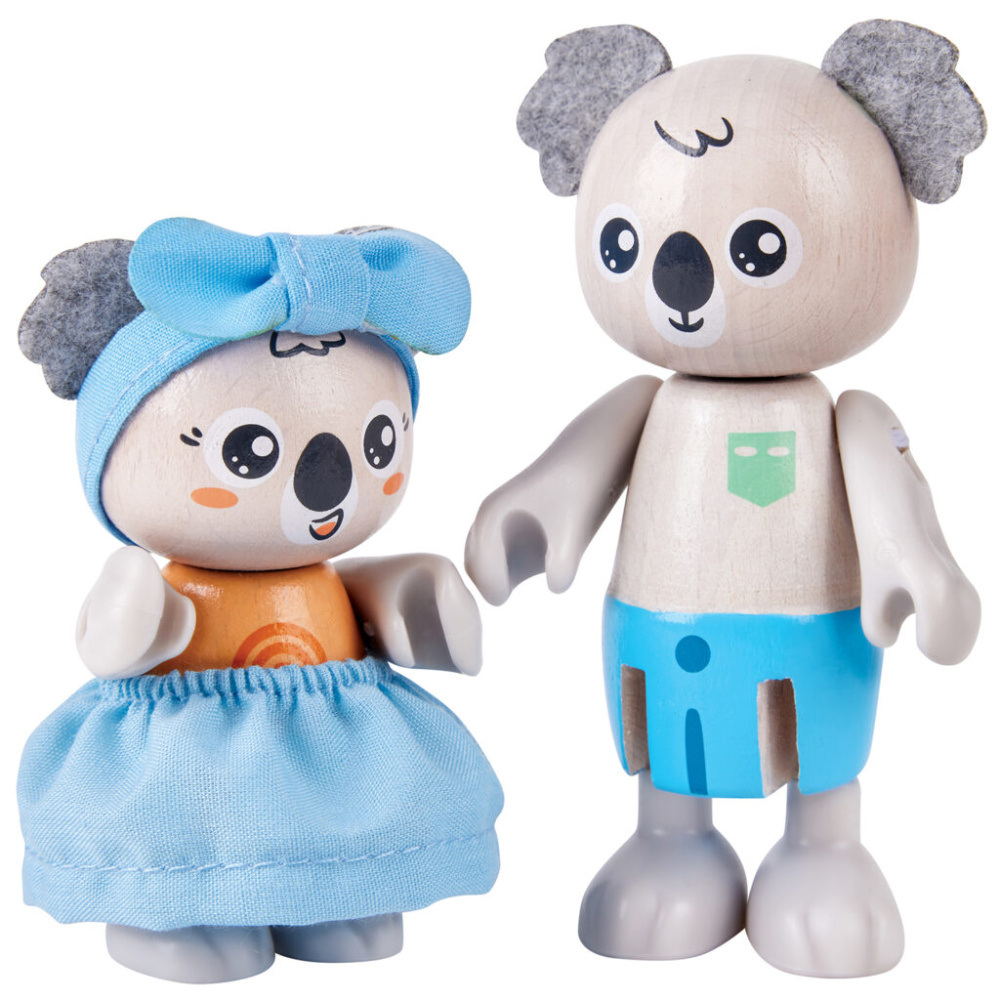 Hape игрушка Семья коал 4 фигурки в наборе - фото  5