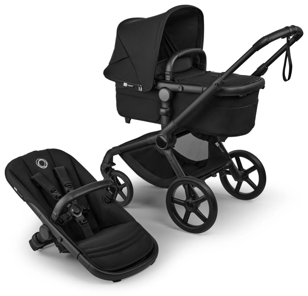 Bugaboo Fox5 Renew коляска 2 в 1 Black/ Heritage Black/ Heritage Black complete