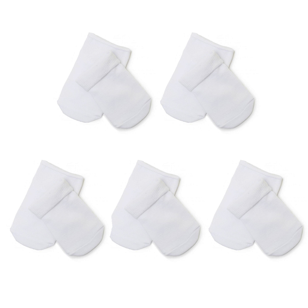 OLANT BABY носки детские, хлопок, 5 пар, белые 