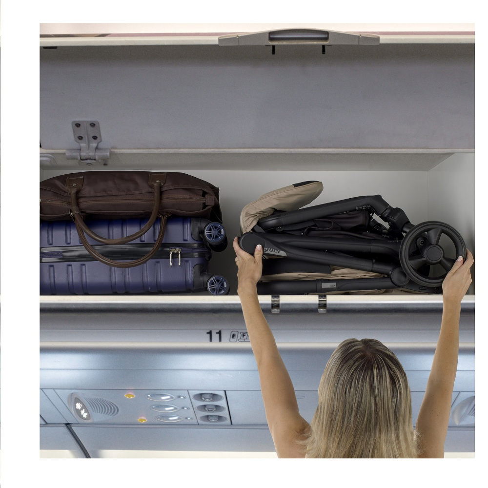 JANE Clap коляска прогулочная Cold Black - фото  6