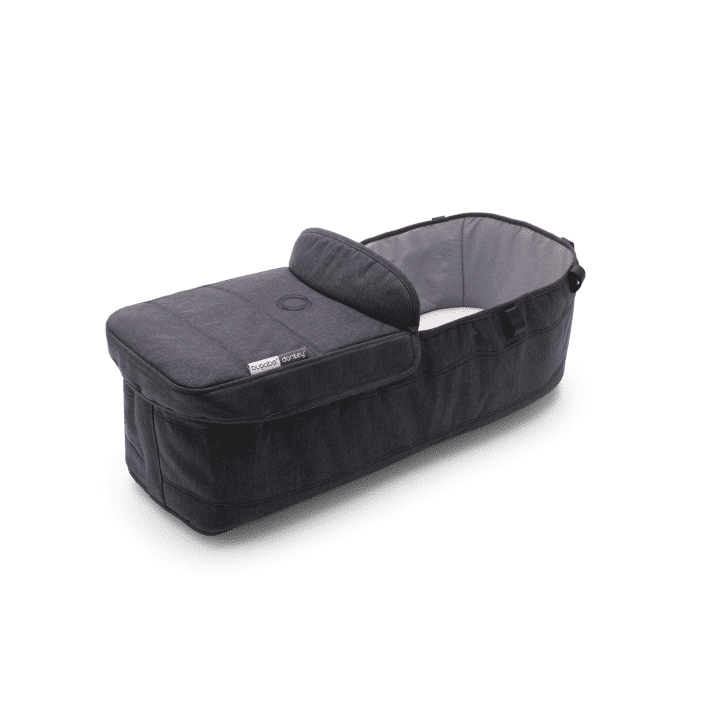 Bugaboo Donkey3 Mineral люлька с фартуком Washed Black