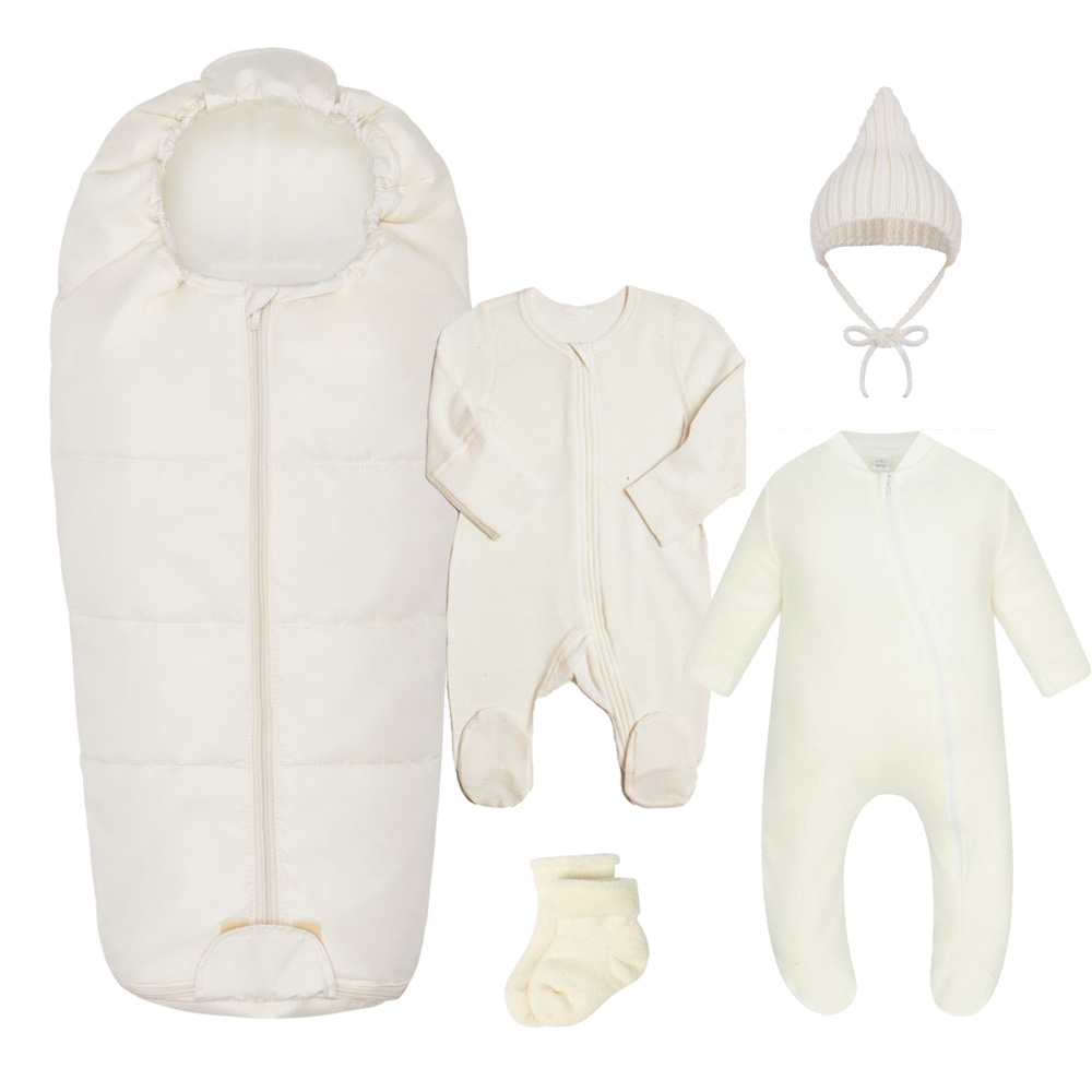 OLANT BABY комплект на выписку Ivory