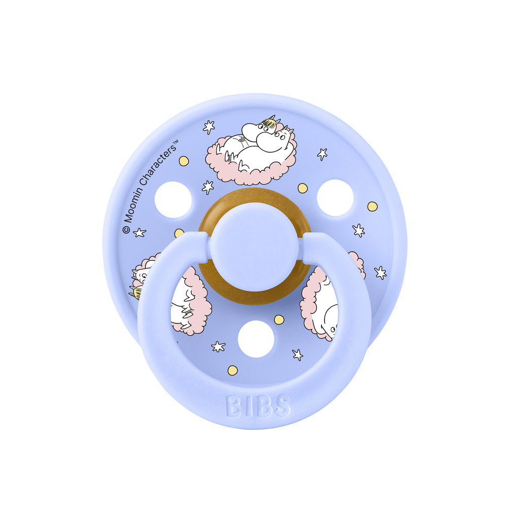BIBS пустышка латексная Moomin Colour - Dreaming - Hush