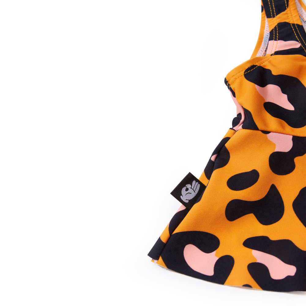 Happy Baby купальник для девочек двухпредметный leo&black - фото  3