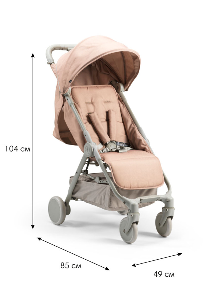 Elodie коляска прогулочная MONDO - Blushing Pink - фото  6