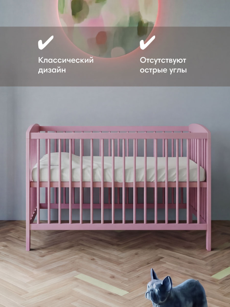 OLANT кровать Сова (Sova) розовый - фото  3