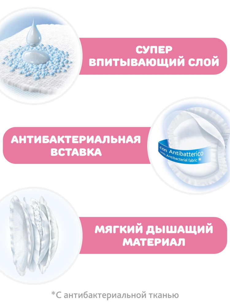 Chicco прокладки для груди 60 штук - фото  17