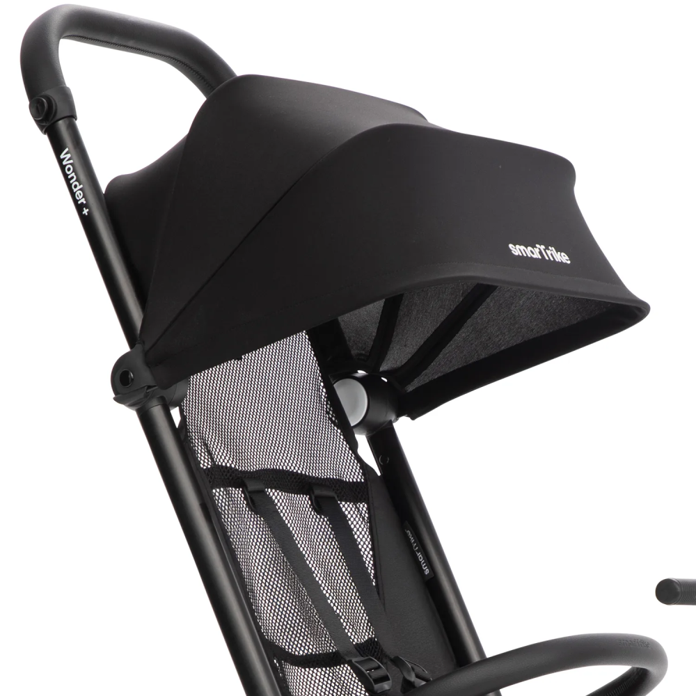 SMARTRIKE Трехколесный складной велосипед Wonder+, Storm Black - фото  7
