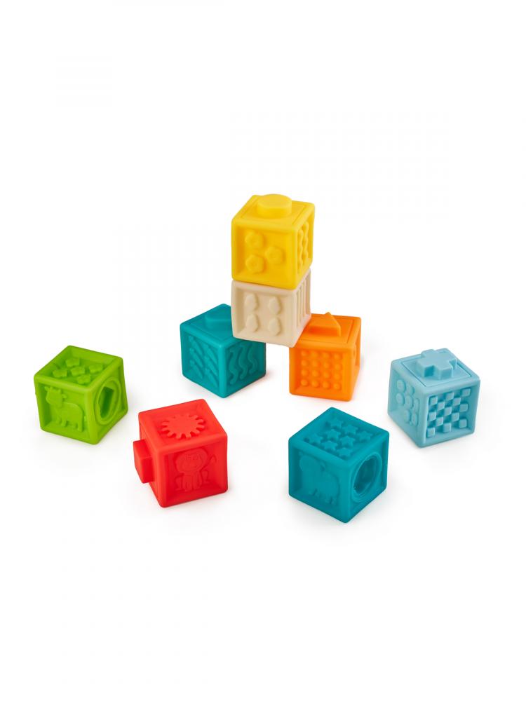 Happy Baby кубики конструктор FUNNY BLOCKS