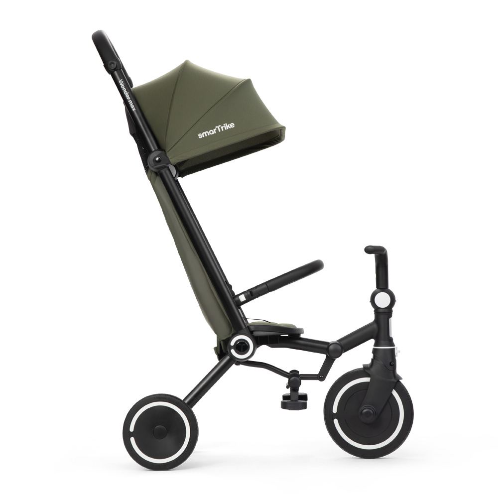 SMARTRIKE Трехколесный складной велосипед Wonder max, Sage - фото  5