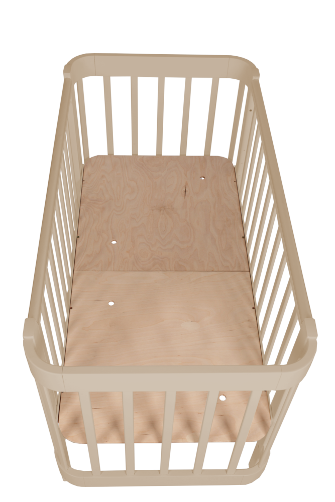 LIEL кровать с маятником приставная Cosmos mokka - фото  8