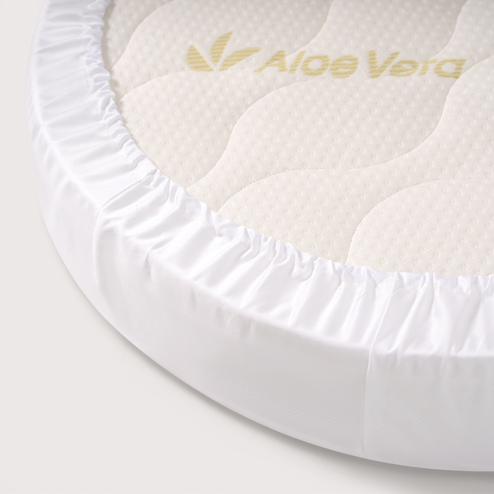 Perina простыня Oval на резинке детская (белый)  - фото  3