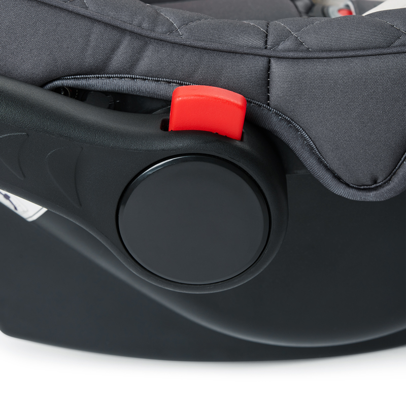 Happy Baby автокресло 0+ SKYLER V2 dark grey (0-12 мес, до 13 кг) - фото  7