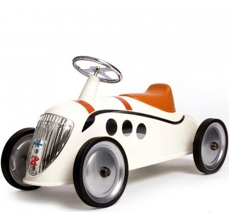 Baghera Машинка детская Rider Peugeot, бежевая