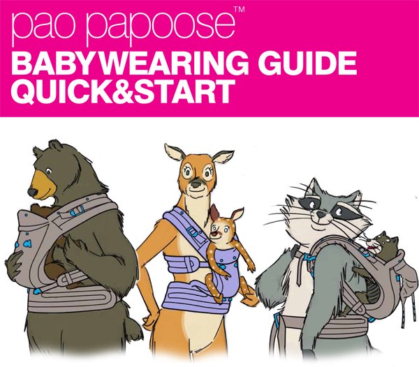 Новинка от TheBabaSling: эргономичный рюкзак-переноска  Pao Papoose™