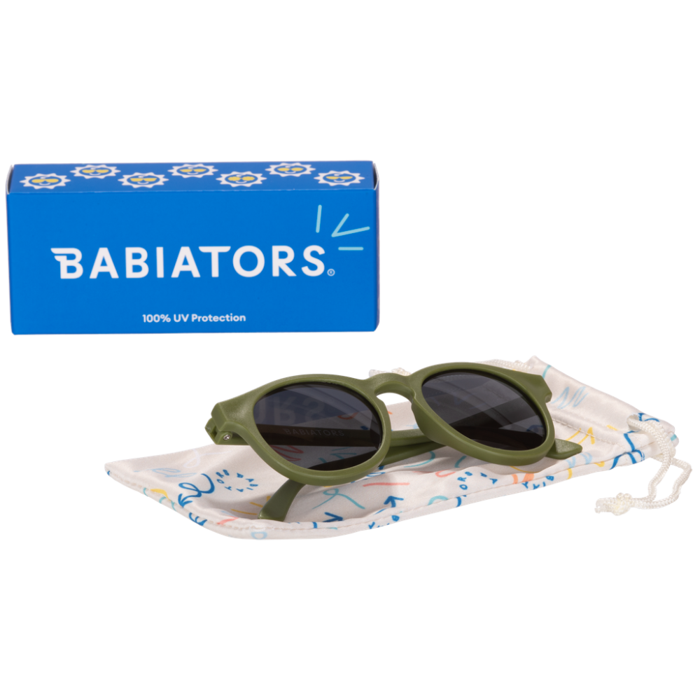 Babiators очки солнцезащитные Eco Keyhole Дикий зелёный - фото  4