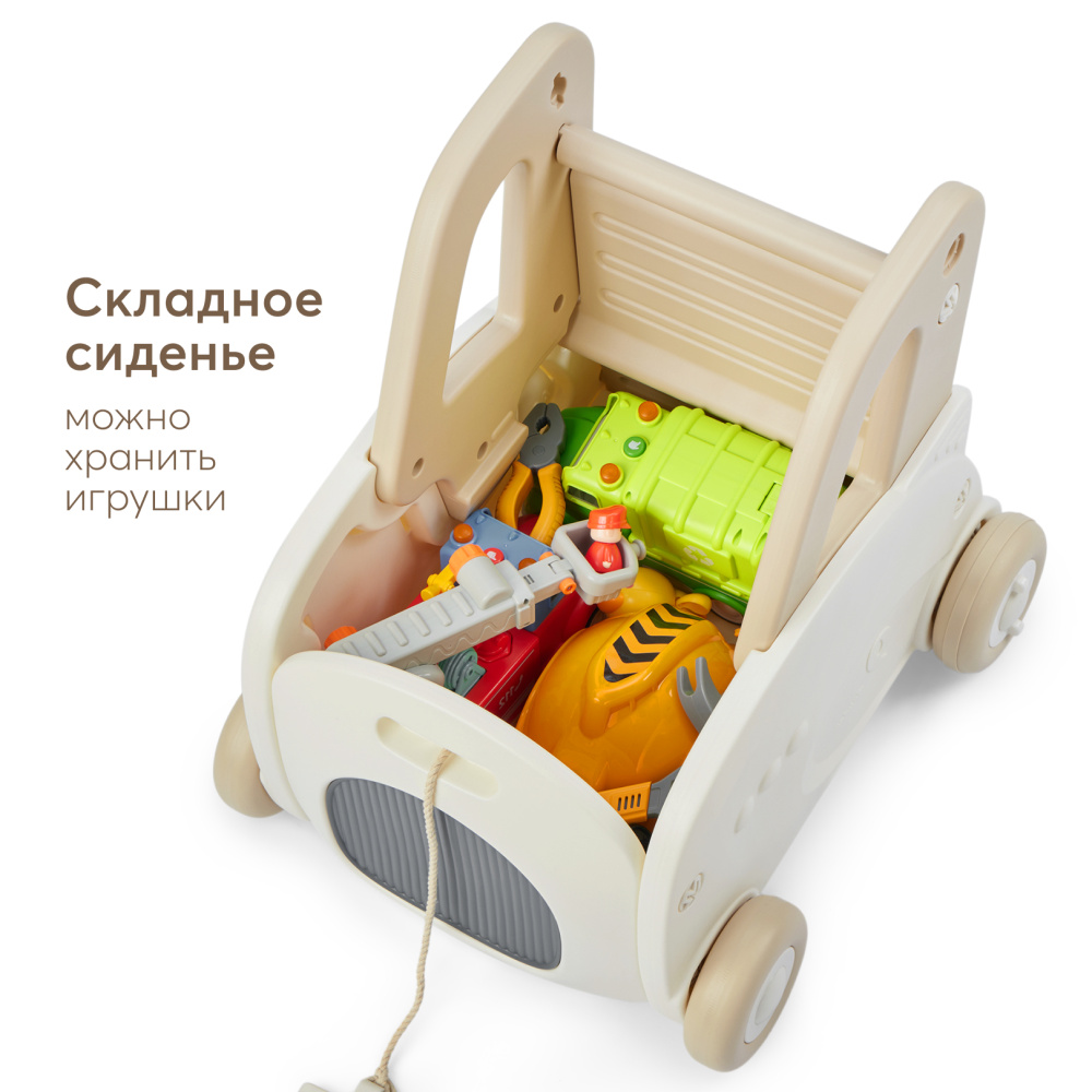 Happy Baby игрушка-каталка Вруми (VROOMY) - фото  6