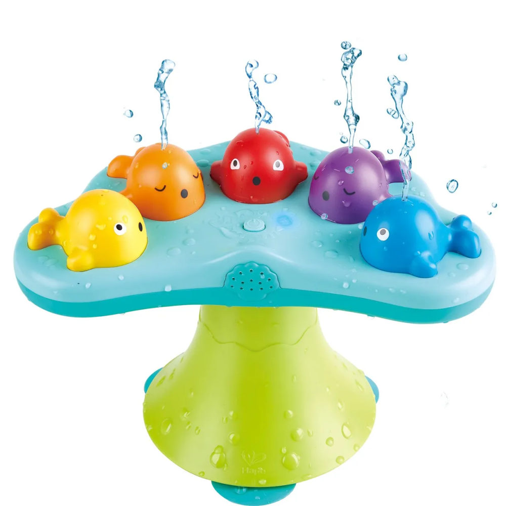 Музыка для купания. Игрушки для малышей. Фонтан игрушка для детей. Игрушка для ванны фонтанчик Hape.