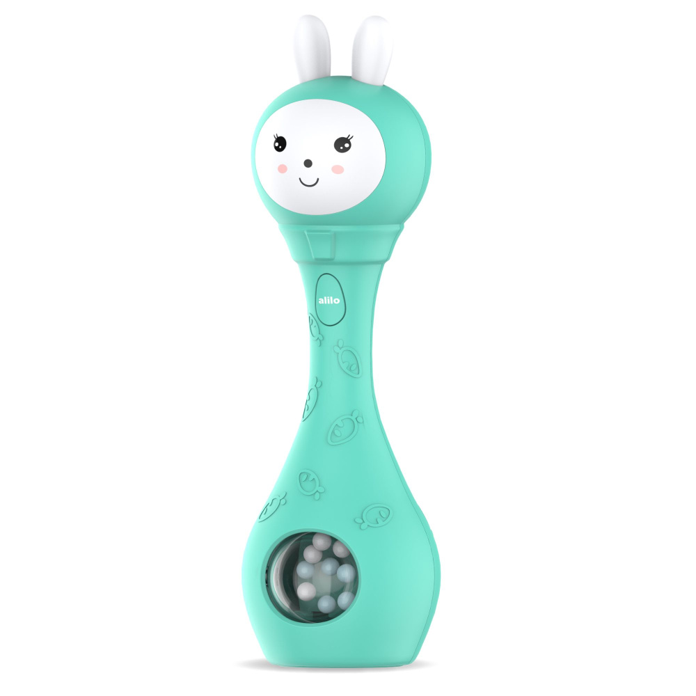 Alilo игрушка Зайка-Карапуз S1 бирюзовый