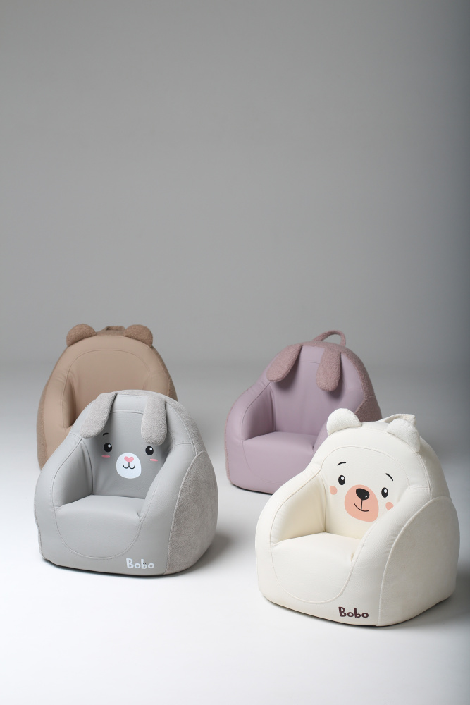 Фабрика облаков кресло детское интерьерное Bobo Beige Nut - фото  9