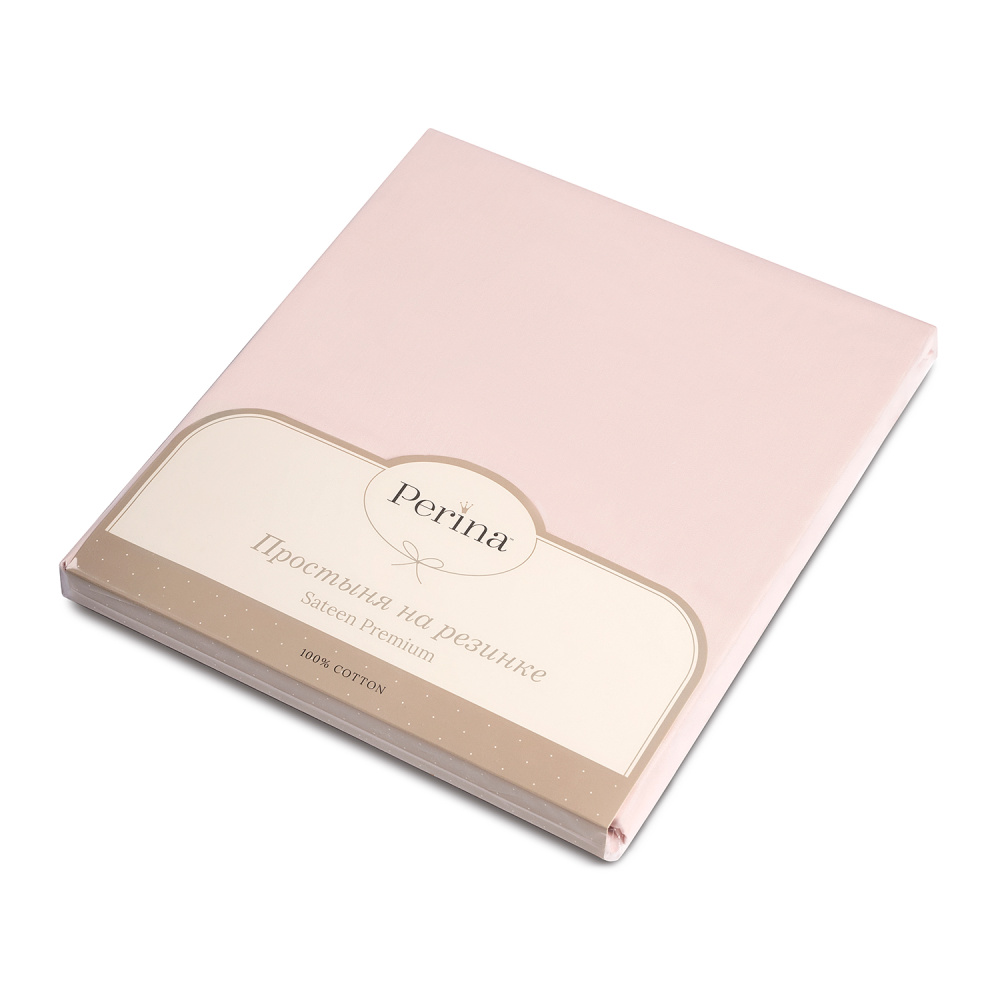 Perina простыня Oval на резинке детская (розовый) 