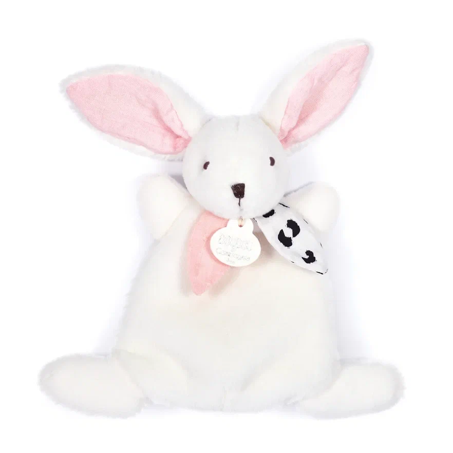 Dou Dou et Compagnie комфортер кролик розовый Happy Blush 17 см