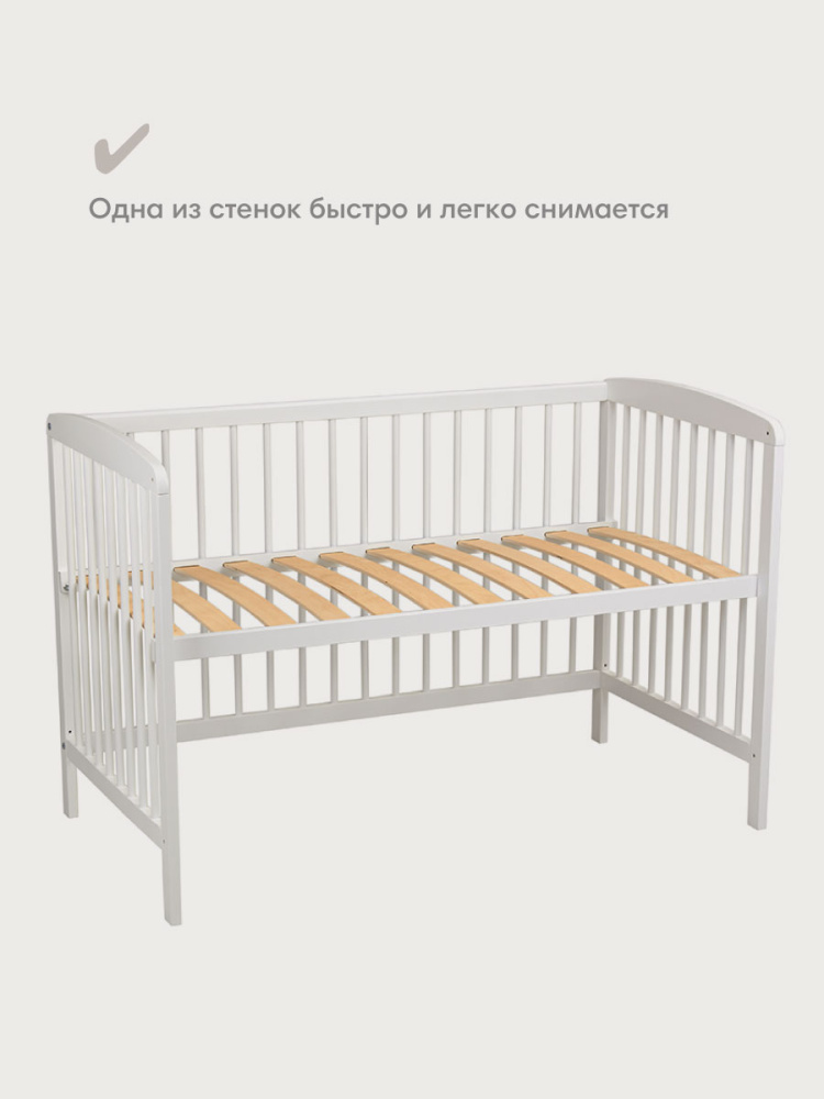 OLANT BABY кровать Sova белый - фото  6