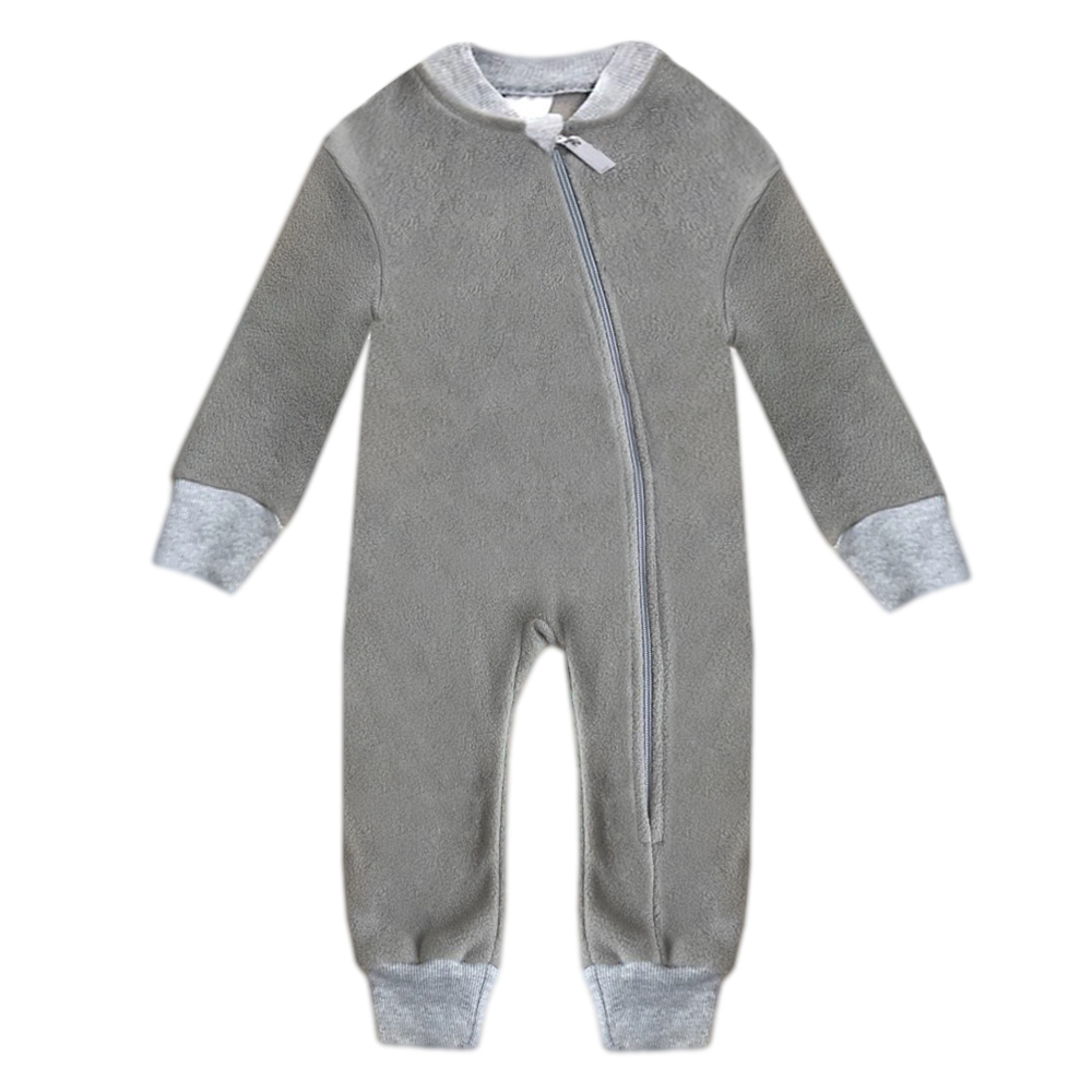 OLANT BABY комбинезон флисовый Siberia grey - фото  1