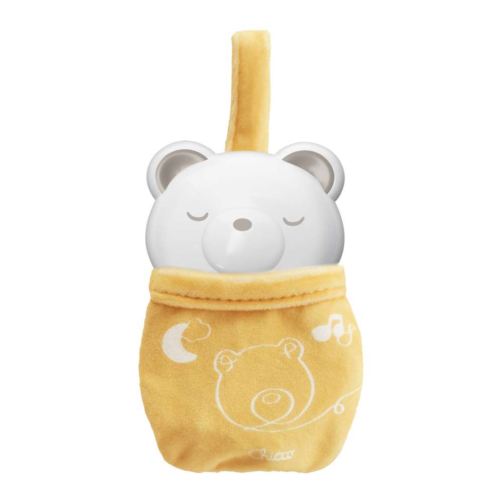 Chicco игрушка 2 в 1 погремушка-ночник Мишка - фото  4