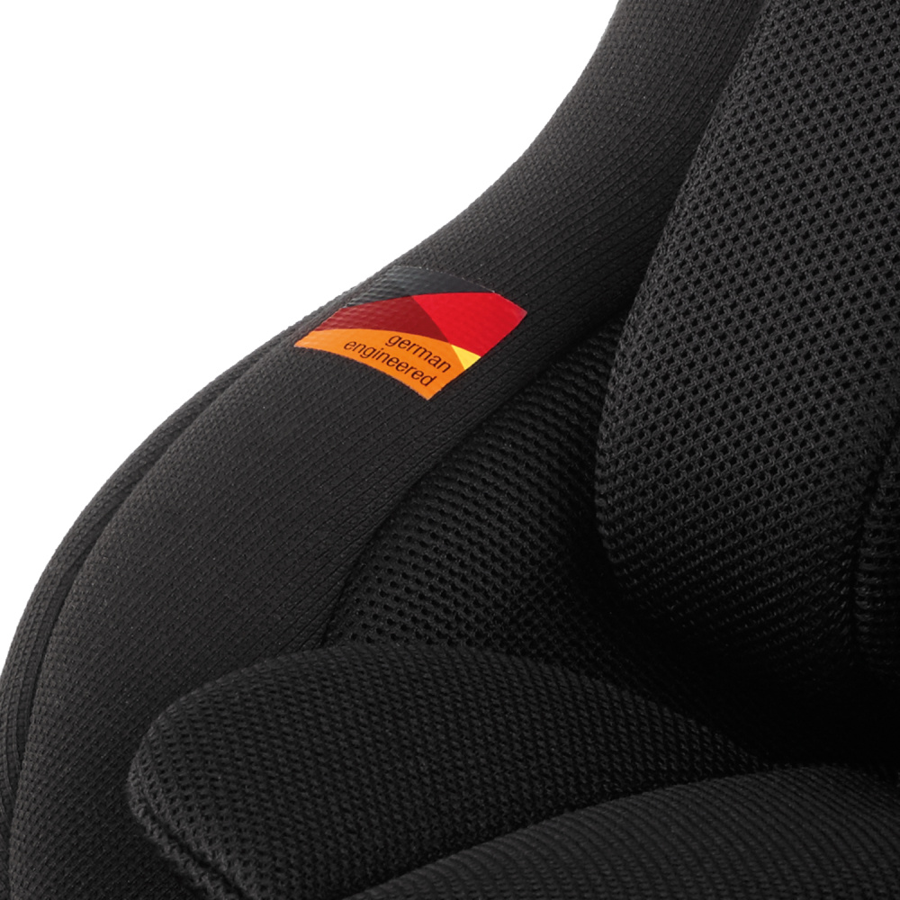 JANE Concord Автокресло 0+/1 Kombikid+ база Isofix ( 40-105 см, 0-36 мес) Matt Black - фото  19