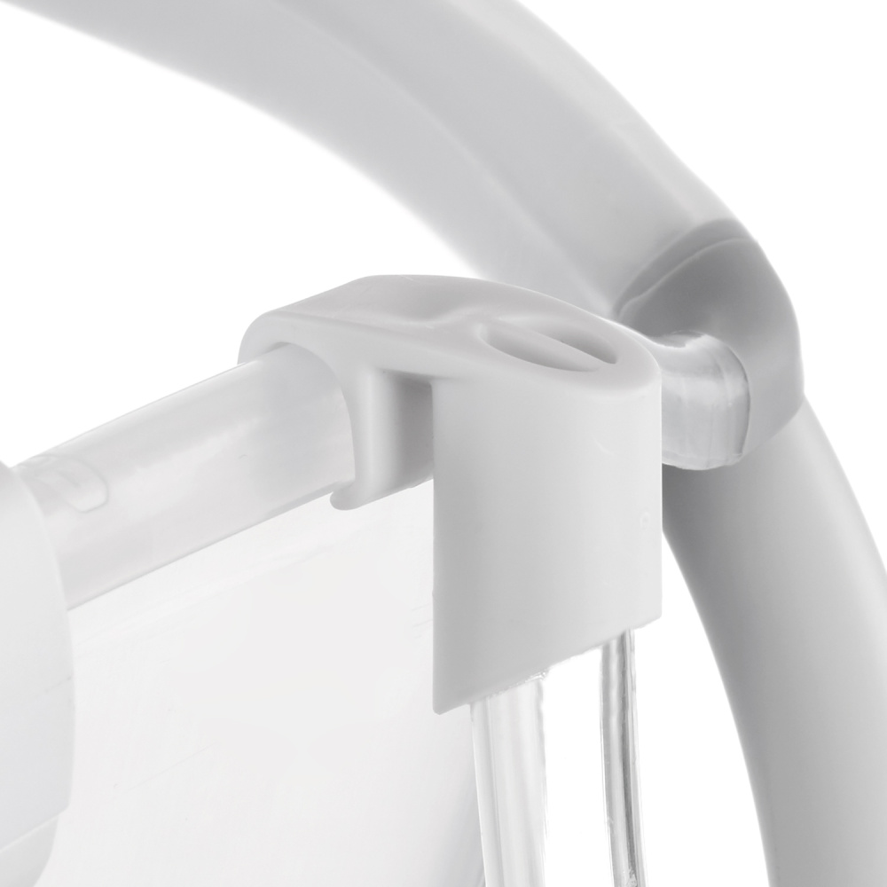 JANE комплект: ванночка складная+подставка+горка для купания Oasis White - фото  19