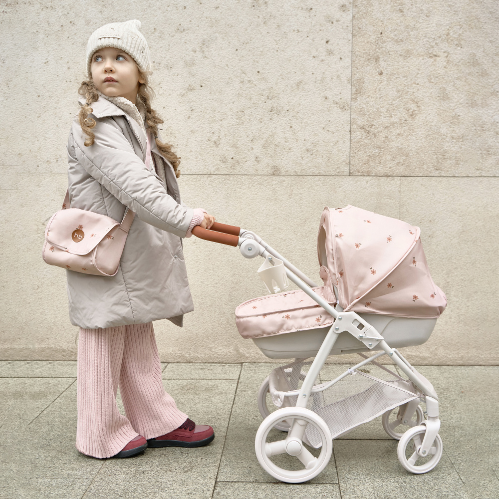 Happy Baby коляска для кукол Ashley pink - фото  10