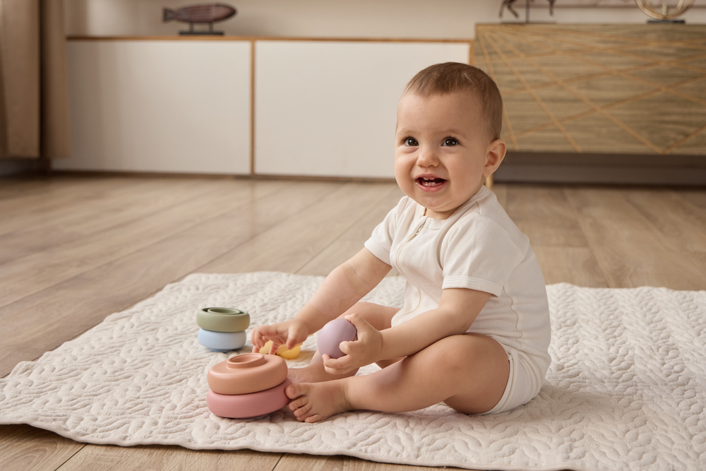 Edda игрушка - пирамидка Радуга - фото  3