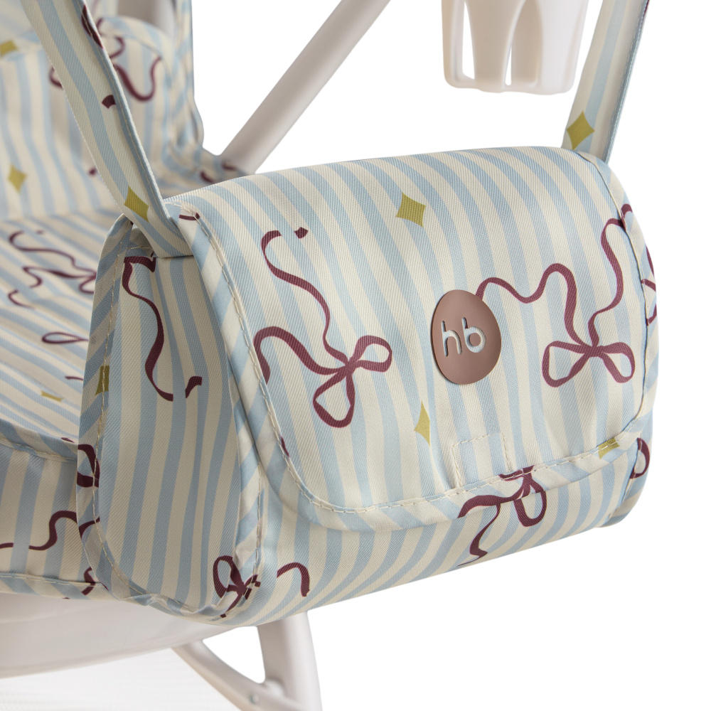 Happy Baby коляска для кукол Эшли (Ashley) бантик / bow - фото  18