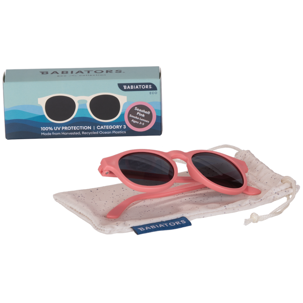 Babiators очки солнцезащитные Eco Keyhole Розовая ракушка - фото  2