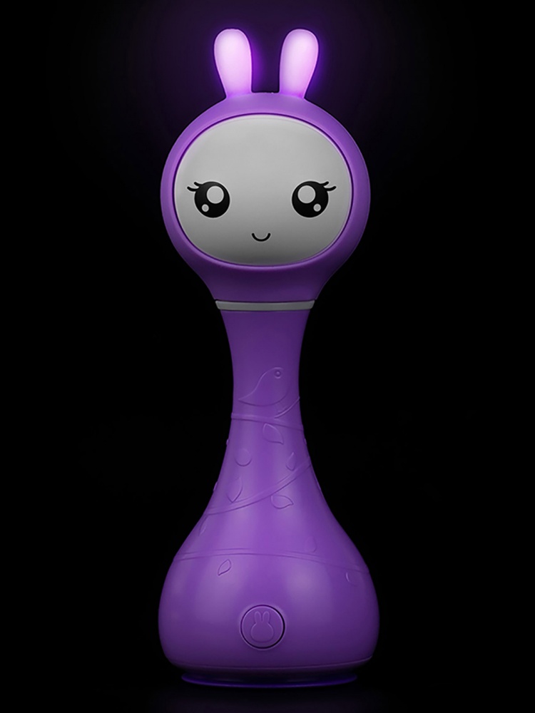 Alilo игрушка Умный зайка R1 музыкальная интерактивная фиолетовый - фото  10
