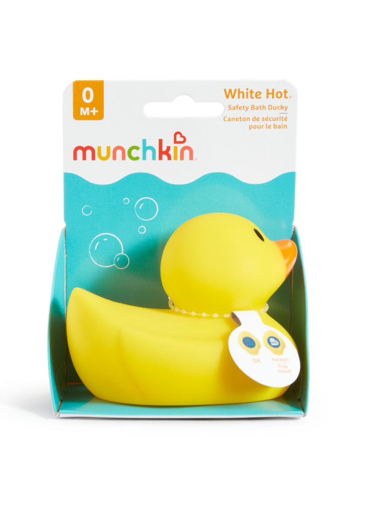 Munchkin игрушка для ванны Утенок White Hot® 0+ - фото  6
