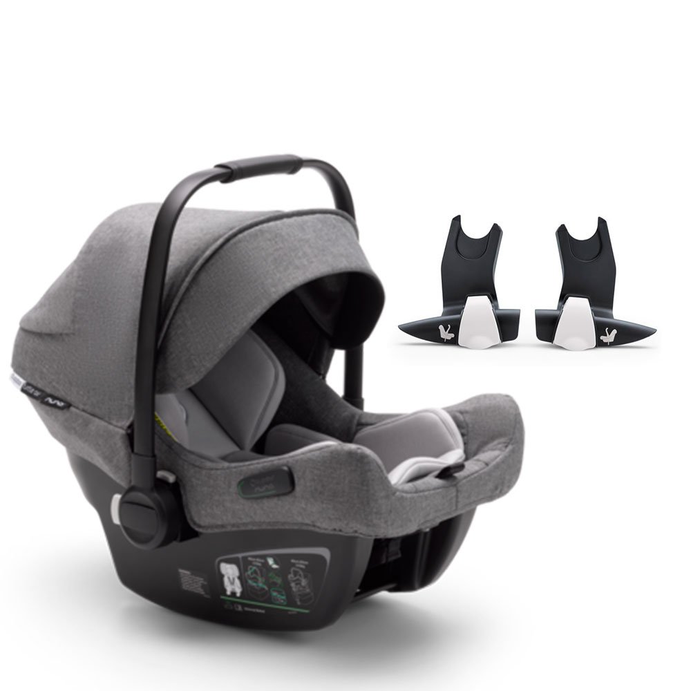 Bugaboo Turtle Air by Nuna  Bee +  Grey 0+