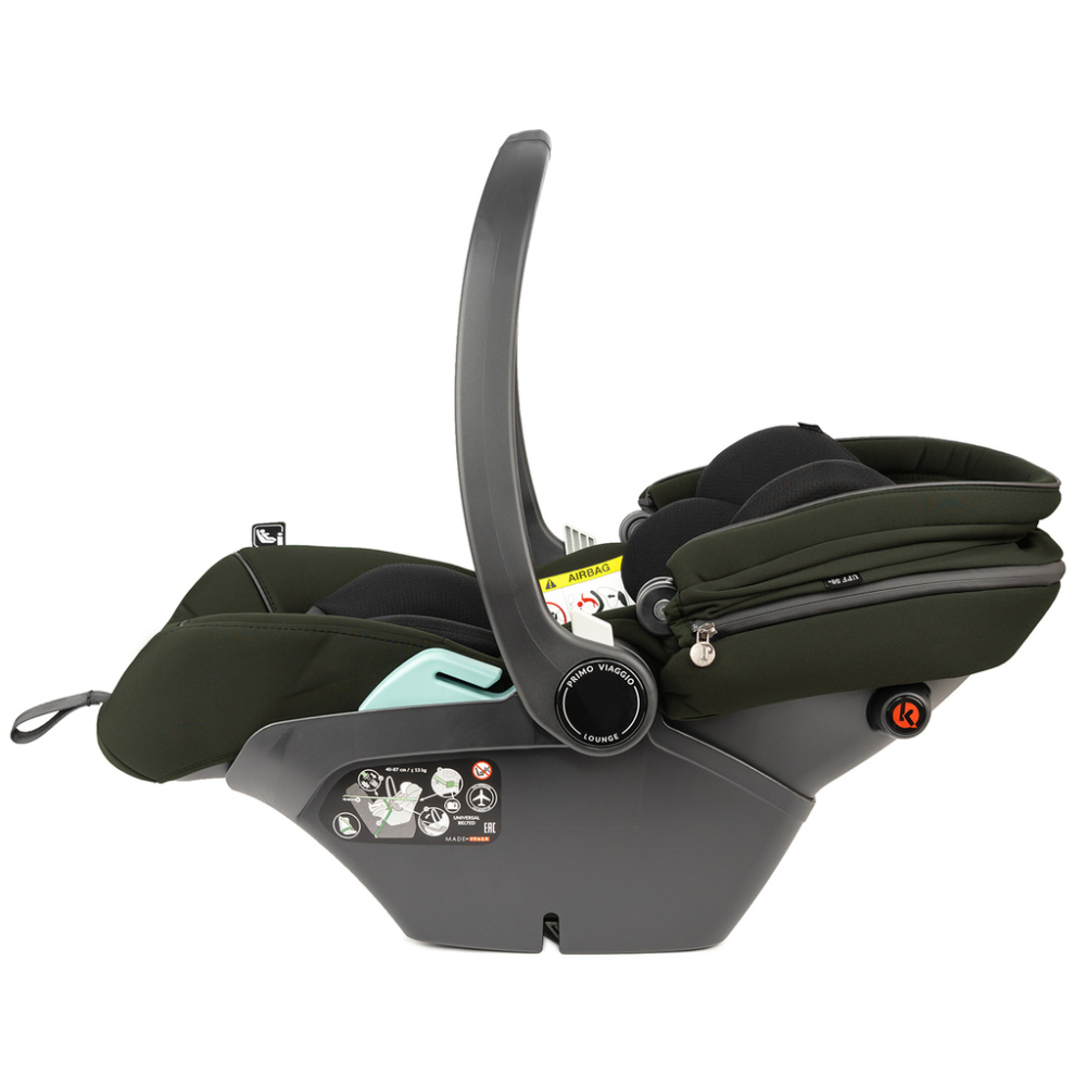 Peg Perego Автокресло 0+ Primo Viaggio Lounge ( 40-83 см, 0-12 мес) Green - фото  8