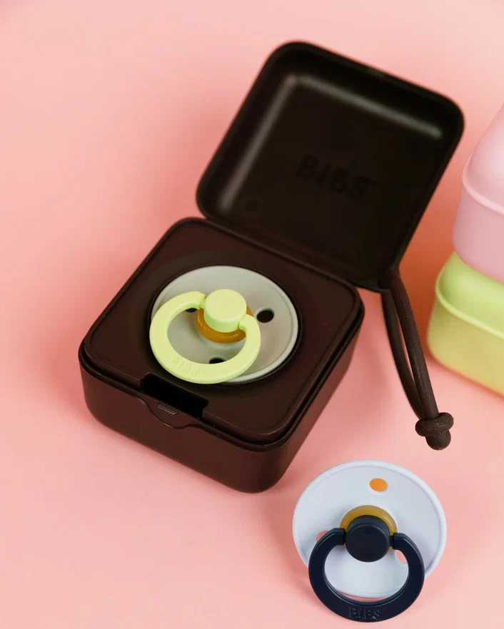 BIBS соска-пустышка латексная Studio Colour Fusion Baby Blue/Deep Space - фото  6