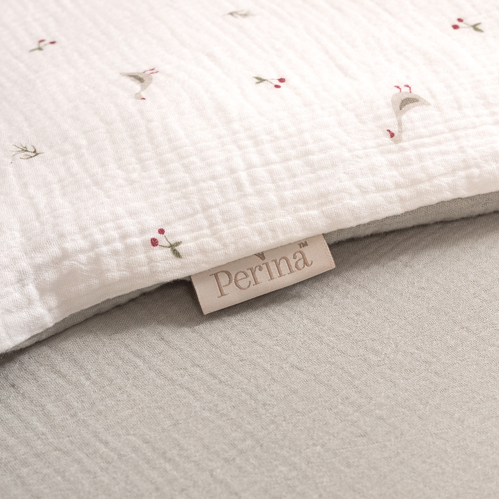 Perina комплект постельного белья Muslin Гуси/Шалфей 3 предмета  - фото  4